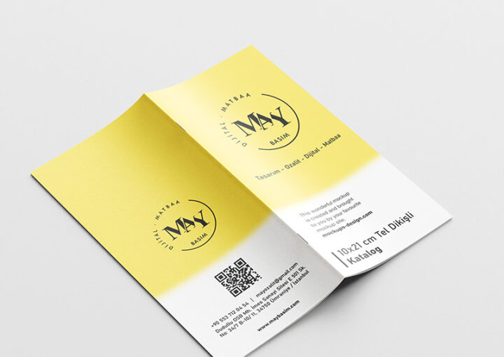 10x21cm Tel Katalog May dijital baskı katalog