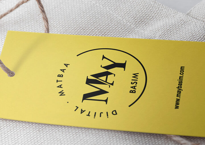 Giysi Kartı Bilgi Kartı May Dijital Baskı Merkezi