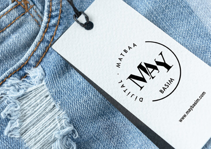 Giysi Kartı Bilgi Kartı May Dijital Baskı Merkezi